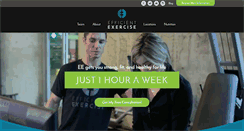 Desktop Screenshot of efficientexercise.com